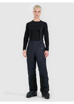 Damskie spodnie narciarskie z szelkami Dermizax 20000 4F 4FWAW25TFTRM0902 - czarne ze sklepu Sportstylestory.com w kategorii Spodnie męskie - zdjęcie 187822069