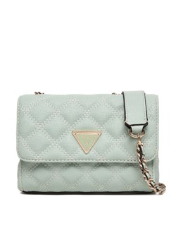 Torebka Guess Giully II Mini HWQG96 73740 Zielony ze sklepu eobuwie.pl w kategorii Kopertówki - zdjęcie 187822226