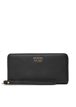 Guess Portfel Brenton Slg SWPG96 48146 Czarny ze sklepu MODIVO w kategorii Portfele damskie - zdjęcie 187822477
