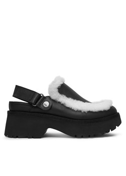 Ugg Klapki W Esmee Leather Clog 1171507 Czarny ze sklepu MODIVO w kategorii Klapki damskie - zdjęcie 187822498