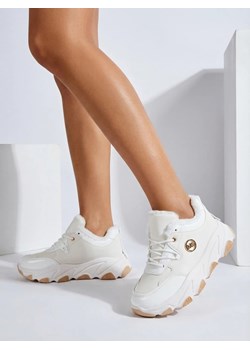 Royalfashion Sneakersy damskie z ociepleniem Caroz ze sklepu royalfashion.pl w kategorii Buty sportowe damskie - zdjęcie 187823026