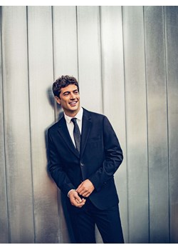 Reserved - Marynarka slim fit - czarny ze sklepu Reserved w kategorii Marynarki męskie - zdjęcie 187824039