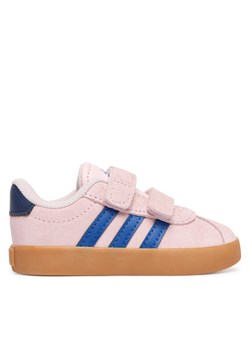 adidas Sneakersy Vl Court 3.0 KI6496 Różowy ze sklepu MODIVO w kategorii Buty sportowe dziecięce - zdjęcie 187824188