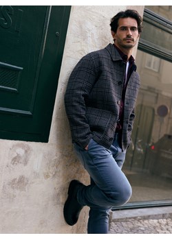 Reserved - Skórzane sztyblety - czarny ze sklepu Reserved w kategorii Buty zimowe męskie - zdjęcie 187824595