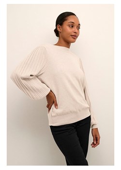 Kaffe Sweter &quot;Alone&quot; w kolorze beżowym ze sklepu Limango Polska w kategorii Swetry damskie - zdjęcie 187825516