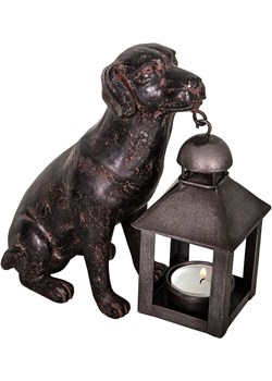 Anticline Lampion w kolorze czarnym - wys. 19 cm ze sklepu Limango Polska w kategorii Świeczniki - zdjęcie 187825559