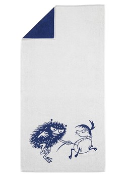 Moomin Ręcznik prysznicowy &quot;Stinky&quot; w kolorze kremowo-błękitnym - 140 x 70 cm ze sklepu Limango Polska w kategorii Ręczniki - zdjęcie 187825698