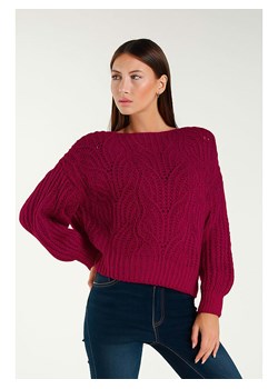 Tamba Sweter w kolorze czerwonym ze sklepu Limango Polska w kategorii Swetry damskie - zdjęcie 187825709