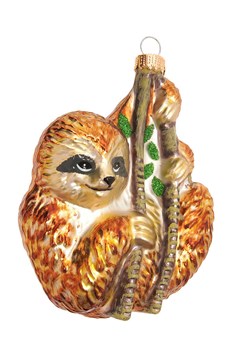 Krebs Glas Lauscha Ozdoba choinkowa w kolorze brązowym - wys. 10 cm ze sklepu Limango Polska w kategorii Dekoracje bożonarodzeniowe - zdjęcie 187825736