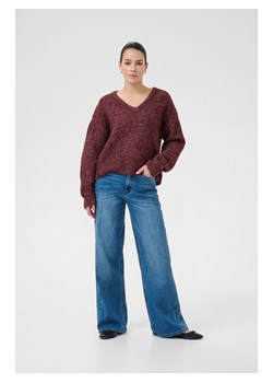 Kaffe Sweter w kolorze czerwonym ze sklepu Limango Polska w kategorii Swetry damskie - zdjęcie 187825829