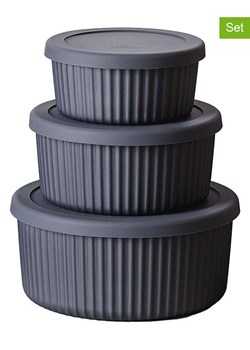 chic.mic Miski (3 szt.) w kolorze antracytowym ze sklepu Limango Polska w kategorii Misy i tace dekoracyjne - zdjęcie 187826129