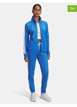 Under Armour 2-częściowy zestaw sportowy w kolorze niebieskim ze sklepu Limango Polska w kategorii Kurtki damskie - zdjęcie 187826136