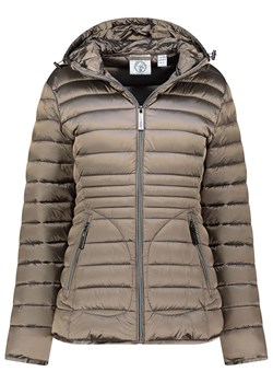 Geographical Norway Kurtka pikowana &quot;Breezi&quot; w kolorze szarobrązowym ze sklepu Limango Polska w kategorii Kurtki damskie - zdjęcie 187826245