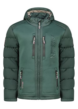 Geographical Norway Kurtka zimowa &quot;Beachwood&quot; w kolorze ciemnozielonym ze sklepu Limango Polska w kategorii Kurtki damskie - zdjęcie 187826249