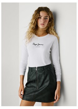 Pepe Jeans Koszulka &quot;New Virginia&quot; w kolorze białym ze sklepu Limango Polska w kategorii Bluzki damskie - zdjęcie 187826487