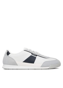 Sneakersy BOSS Nitan 50557886 Biały ze sklepu eobuwie.pl w kategorii Buty sportowe męskie - zdjęcie 187826955