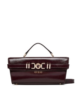 Torebka Guess Cirene HWTG96 68200 Bordowy ze sklepu eobuwie.pl w kategorii Kuferki - zdjęcie 187826958