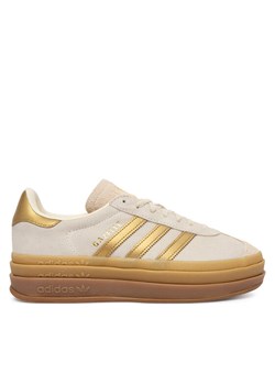 Sneakersy adidas Gazelle Bold IH6781 Beżowy ze sklepu eobuwie.pl w kategorii Buty sportowe damskie - zdjęcie 187826988