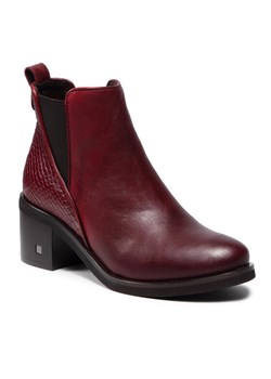 Botki Lasocki 8002-04 Czerwony ze sklepu eobuwie.pl w kategorii Botki - zdjęcie 187827006