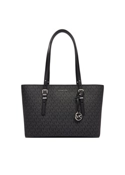 Torebka MICHAEL Michael Kors 30T5SQNT2V Czarny ze sklepu eobuwie.pl w kategorii Torby Shopper bag - zdjęcie 187827019