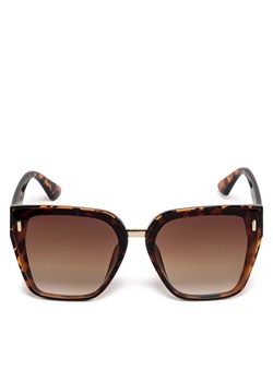 Okulary przeciwsłoneczne Jenny Fairy 4WF-020-SS24 Brązowy ze sklepu eobuwie.pl w kategorii Okulary przeciwsłoneczne damskie - zdjęcie 187827025