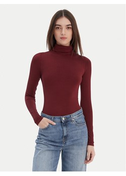 Wolford Body Colorado 75083 Bordowy Slim Fit ze sklepu MODIVO w kategorii Bluzki damskie - zdjęcie 187828119
