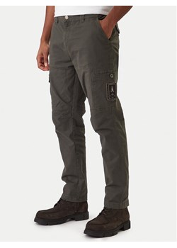 Aeronautica Militare Spodnie materiałowe 252PA1688UCT03399 Szary Regular Fit ze sklepu MODIVO w kategorii Spodnie męskie - zdjęcie 187828139