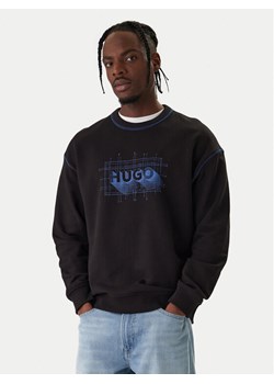 HUGO Bluza Nothalic 50553505 Czarny Regular Fit ze sklepu MODIVO w kategorii Bluzy męskie - zdjęcie 187828169