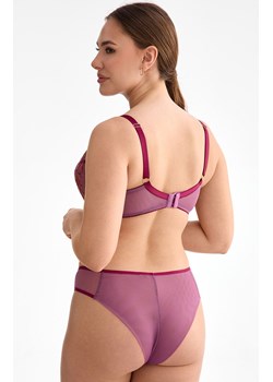 Biustonosz push-up z fiszbinami Karmela B214, Kolor ametyst, Rozmiar 65E, Ewa Bien ze sklepu Intymna w kategorii Biustonosze - zdjęcie 187829565