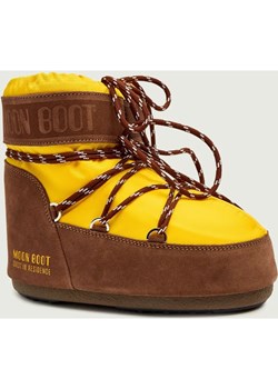 Moon Boot Śniegowce ICON LOW NYLON | Moon Boot X Guest in Residence | zamsz ze sklepu Gomez Fashion Store w kategorii Śniegowce damskie - zdjęcie 187830226