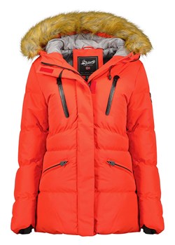 Geographical Norway Kurtka zimowa &quot;Crown&quot; w kolorze czerwonym ze sklepu Limango Polska w kategorii Kurtki damskie - zdjęcie 187830409