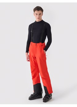4F Spodnie narciarskie w kolorze czerwonym ze sklepu Limango Polska w kategorii Spodnie męskie - zdjęcie 187830439