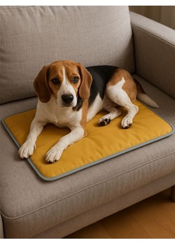 Paws&amp;Whiskers Mata termiczna w kolorze musztardowym ze sklepu Limango Polska w kategorii Dla zwierząt - zdjęcie 187830476