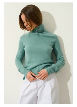 AUTHENTIC CASHMERE Kaszmirowy golf &quot;Cassy&quot; w kolorze turkusowym ze sklepu Limango Polska w kategorii Swetry damskie - zdjęcie 187830548