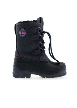 Buty dziecięce Lee Cooper LCJ-24-44-2843K - czarne ze sklepu streetstyle24.pl w kategorii Buty zimowe dziecięce - zdjęcie 187831275