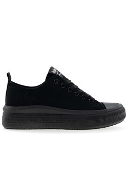 Buty damskie Lee Cooper LCW-23-44-1624L - czarne ze sklepu streetstyle24.pl w kategorii Trampki damskie - zdjęcie 187831279