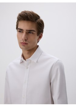 Reserved - Bawełniana koszula super slim fit - biały ze sklepu Reserved w kategorii Koszule męskie - zdjęcie 187831775