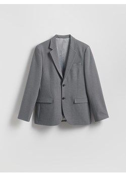 Reserved - Marynarka regular z dodatkiem wiskozy - ciemnoszary ze sklepu Reserved w kategorii Marynarki męskie - zdjęcie 187831806