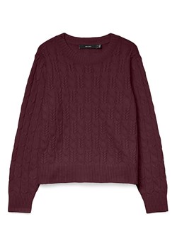 Vero Moda Sweter w kolorze ciemnofioletowym ze sklepu Limango Polska w kategorii Swetry damskie - zdjęcie 187832445