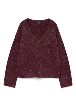 Vero Moda Sweter w kolorze bordowym ze sklepu Limango Polska w kategorii Swetry damskie - zdjęcie 187832498