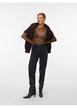 Vero Moda Bluzka w kolorze jasnobrązowo-brązowym ze sklepu Limango Polska w kategorii Bluzki damskie - zdjęcie 187832509