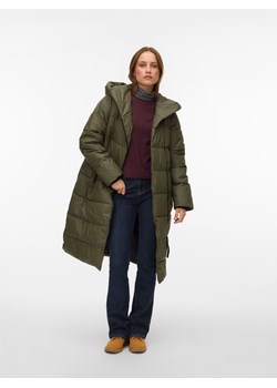 Vero Moda Płaszcz pikowany w kolorze khaki ze sklepu Limango Polska w kategorii Kurtki damskie - zdjęcie 187832525