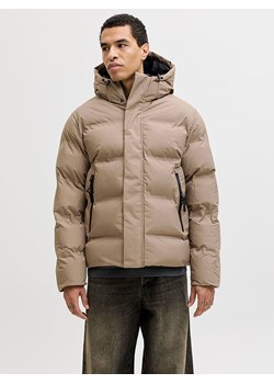 Jack &amp; Jones Kurtka pikowana w kolorze beżowo-szarym ze sklepu Limango Polska w kategorii Kurtki męskie - zdjęcie 187833038