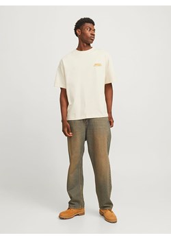 Jack &amp; Jones Koszulka w kolorze kremowym ze sklepu Limango Polska w kategorii T-shirty męskie - zdjęcie 187833046