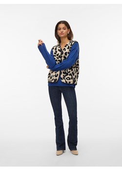 Vero Moda Kamizelka pluszowa w kolorze beżowo-czarnym ze sklepu Limango Polska w kategorii Kamizelki damskie - zdjęcie 187833218