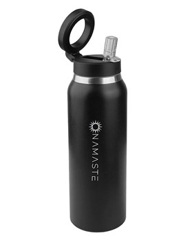 Onamaste Kubek termiczny w kolorze czarnym - 750 ml ze sklepu Limango Polska w kategorii Kubki termiczne - zdjęcie 187837598