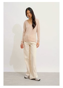 AUTHENTIC CASHMERE Kaszmirowy sweter "Galise" w kolorze jasnoróżowym ze sklepu Limango Polska w kategorii Swetry damskie - zdjęcie 187843996