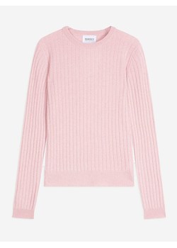 Perfect Cashmere aszmirowy sweter "Kylie" w kolorze jasnobrązowym ze sklepu Limango Polska w kategorii Swetry damskie - zdjęcie 187844288