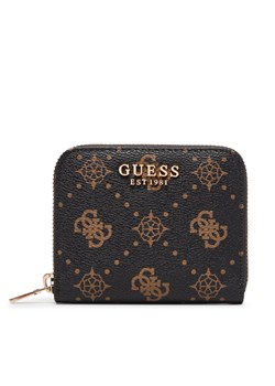 Guess Portfel Carrie Logo Slg SWGP98 98137 Brązowy ze sklepu MODIVO w kategorii Portfele damskie - zdjęcie 187846908