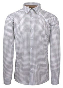 Wizytowa Koszula Bawełniana, Męska (Regular) - Victorio - Brązowo-Niebieski Drobny Wzór KSDWVCTO811rg ze sklepu JegoSzafa.pl w kategorii Koszule męskie - zdjęcie 187847449